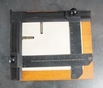 -e. Leitz Wetzlar 9" X 11" 2 Blade Enlarger Masking Frame Print Easel Focomat. Fixed Price $99.99.