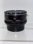 Nikon Nikkor M2 Extension Ring For Non Ai Lens Excellent Condition. Fixed Price $19.99.