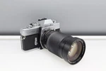 Minolta Srt Mc-ii Slr Film Camera W/ Vivitar 28-135MM F3.5 Lens Tested!. Fixed Price $50.00.