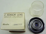 Minolta 30MM F4.5 E. Rokkor 39MM Leica Screw Mount Enlarging Bellows Lens. Fixed Price $74.99.