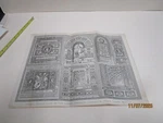 Stained Glass Devere Gardens Building News Architect Print 1881 16X12 Ephemera. Fixed Price $20.00.